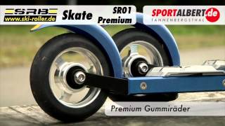 Rollski  Skiroller SRB Skate SR01  Premium Rolle von wwwsportalbertde [upl. by Ettenajna445]