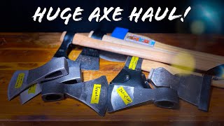 Axe Haul Weird Italian amp German Patterns gifts from the most generous sub ever [upl. by Carissa]