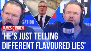 James OBrien Why wont Keir Starmer tell the truth about Brexit  LBC [upl. by Ahsen]