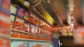 Minnesota man selling giant Wheaties box collection [upl. by Herbert]