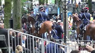 Prinsjesdag 2024 Koninklijke stoet op weg naar Schouwburg [upl. by Odidnac]