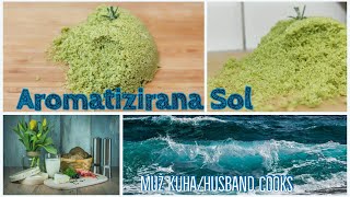 Aromatizirana morska sol okusi mediterana recept  začinjavanje ribe mesa povrća za grill za sve [upl. by Sura]