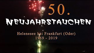 50 NEUJAHRSTAUCHEN AM HELENESEE 2019 [upl. by Gombosi]