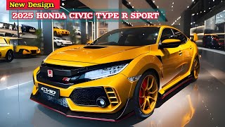 2025 HONDA CIVIC TYPE R SPORT REVIEW POWER AND PRECISION [upl. by Drahsar485]