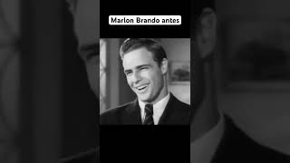 El Actor Marlon Brando de mayor vs de joven español [upl. by Idelia]