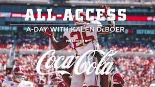 Alabama Football AllAccess ADay with Kalen DeBoer [upl. by Ozne174]