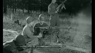 Sounds of MG42 MG34 amp MP40 Schmeisser Firing [upl. by Suivatal]