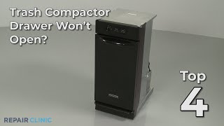 Top Reasons Trash Compactor Drawer Wont Open — Trash Compactor Troubleshooting [upl. by Attela]