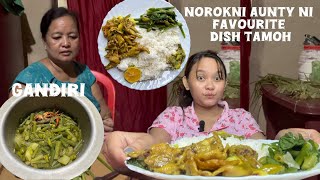 Amani Favourite Dish Tamo  kokboroknewvideo esther vlog [upl. by Jackqueline844]