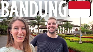 First Impressions of BANDUNG 🇮🇩 INDONESIA Travel VlogCihampelas Citywalk Braga Street Gedung Sate [upl. by Owiat870]