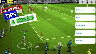 Secret Tricks amp Tips For CORNER KICK In eFootball 2025 Mobile [upl. by Anned]