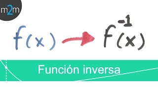 ✅ Como obtener la función inversa │ algebraica [upl. by Ahsinik535]