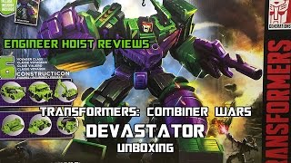 Devastator Unboxing  Transformers Combiner Wars [upl. by Ahtekal]