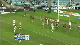 NRL 2011 Round 15 Highlights Rabbitohs v Titans [upl. by Emmer]