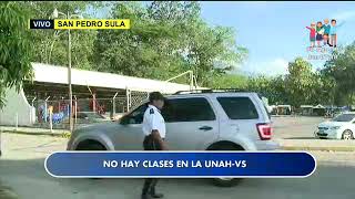 UNAH del Valle de Sula amaneció sin clases [upl. by Myra]