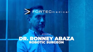 Dr Ronney Abaza Interview  ForTec Medical [upl. by Ontina866]