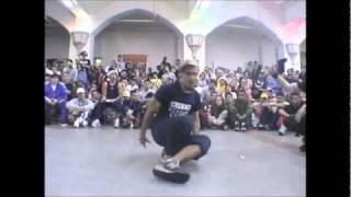 Bboy Summit 2000  Bebe amp Exsooberant vs Mosquito amp Thundercat [upl. by Bunns]