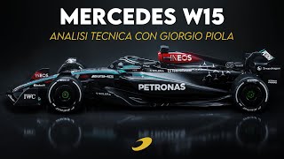 MERCEDES W15 idee ORIGINALI e linutile FURBATA  con Giorgio Piola [upl. by Fillender]