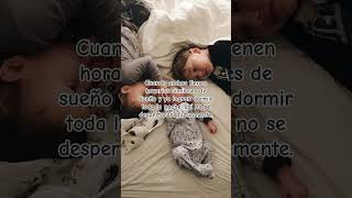 ¿Cuándo es el momento ideal para que los hermanos duerman juntos sleepcoach baby tipsparadormir [upl. by Bryce]