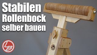 Rollenbock selber bauen  MUST HAVE in jeder Holzwerkstatt  1 [upl. by Cacie]