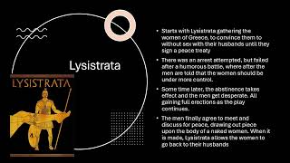 Lysistrata by Aristophanes [upl. by Ettenad]