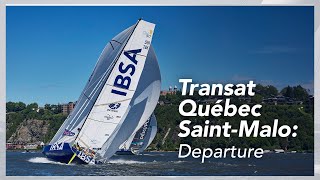 Transat Québec SaintMalo Departure [upl. by Amata567]