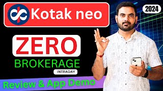 Kotak Neo Trading Demo  Kotak Securities Brokerage Charges  Kotak Neo App Review  Kotak Neo [upl. by Alyks]