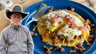 Breakfast Tostada  Mexican Breakfast Skillet [upl. by Carina]