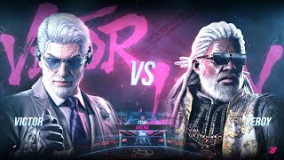 Victor vs Leroy Tekken 8  RTX 2060 Super ultra graphics [upl. by Lindeberg]