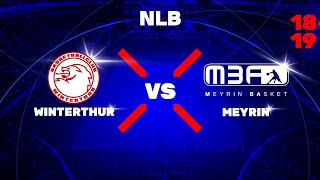 NLB  Day 7 WINTERTHUR vs MEYRIN [upl. by Ecyle]