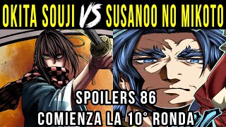 SHUUMATSU NO VALKYRIE 86  SPOILERS EN DIRECTO  OKITA SOUJI VS SUSANOO NO MIKOTO [upl. by Annaed]