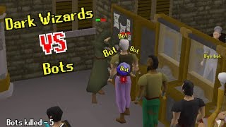 OSRS Luring Dark Wizards Into Draynor Bank [upl. by Fernand]