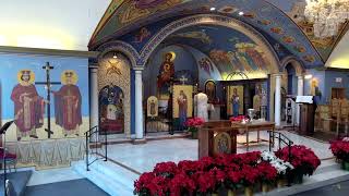 Royal Hours amp Vesperal Divine Liturgy for the Eve of Theophany [upl. by Notsgnik]