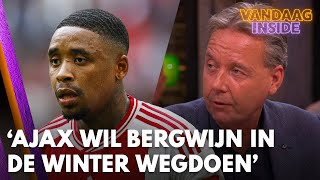 Ajax wil Bergwijn in de winterstop wegdoen  VANDAAG INSIDE [upl. by Ottilie]