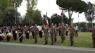 Cerimonia di rientro della Brigata Granatieri di Sardegna dal Libano [upl. by Zorah109]