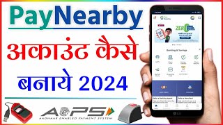 Paynearby account kaise banaye  paynearby id kaise banaye  paynearby registration 2024  aytech [upl. by Leahcimluap]