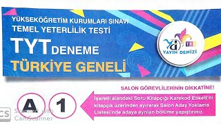 YAYIN DENİZİ TÜRKİYE GENELİ TYT DENEME SINAVI 1 MATEMATİK SORULARININ ÇÖZÜMLERİ [upl. by Aleetha]