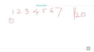 Applied Biostatistics  U3L6  Percentile [upl. by Vez867]