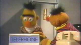 Classic Sesame Street  Bert gets his own phone [upl. by Hgielsa]