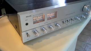 A Restored 1986 Philips Integrated Stereo Amplifier Model 386 [upl. by Iah]