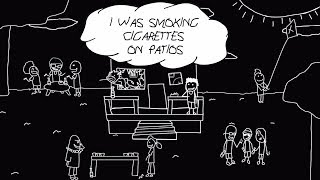 BabyJake  Cigarettes On Patios Official Lyric Video [upl. by Allegra]