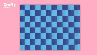 This Simple Paper Weaving Craft is So Simple Youll Never Believe It  Crafty minds [upl. by Yemar606]