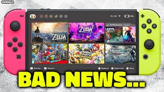 The WORST NEWS for Nintendo Switch 2 [upl. by Pfeffer]