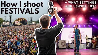 MUSIC FESTIVAL Photography POV  How I photograph Festivals [upl. by Anele918]