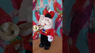 musical band santa on trumpet toy ornament I am selling on ebay UK uniqueusername [upl. by Leandre30]