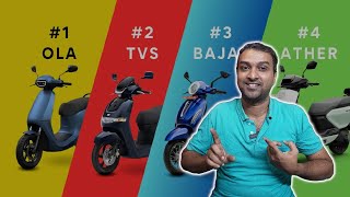 Top 5 Electric Scooter Brand  EV Sales October 2024 எப்படி இருக்கு பார்ப்போமா [upl. by Kcaz]