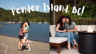 Destination Guide  Pender Island BC Travel Vlog  LESBIAN TRAVEL COUPLE  Lez See the World [upl. by Henri]