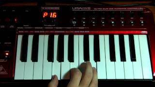 Van halen  Jump lead synth how to play [upl. by Orvil714]