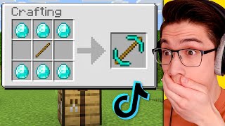 Testing Viral Minecraft Life Hacks That Are 100 Working [upl. by Gustavus]