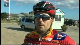 Car slams into cyclists during New Hampshire ride killing 2 [upl. by Shaine]